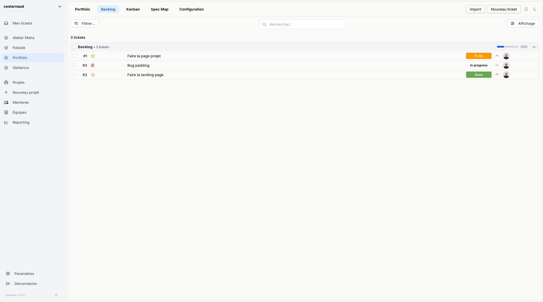 Igotrack - visual 2